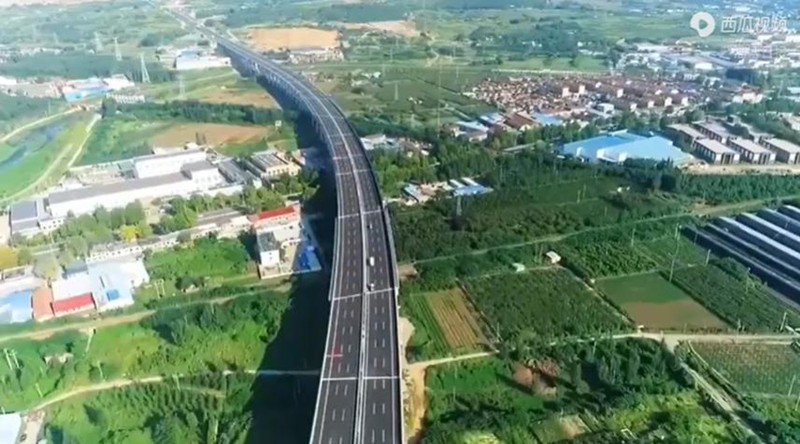 用奋斗为国庆献礼——济潍高速高速正式通车