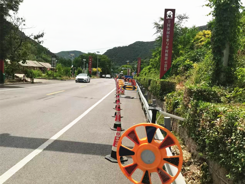 S231张台线博山区王家庄至沂源县芝芳南桥北段路面改造工程沂源段半幅封闭施工