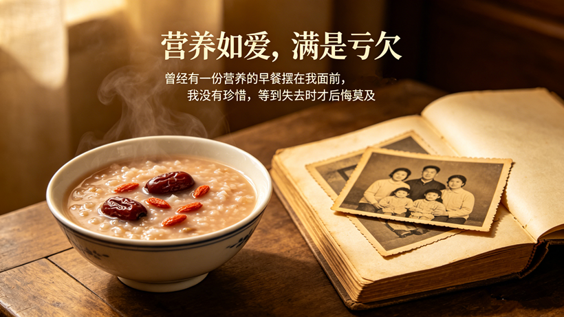 营养如爱，满是亏欠