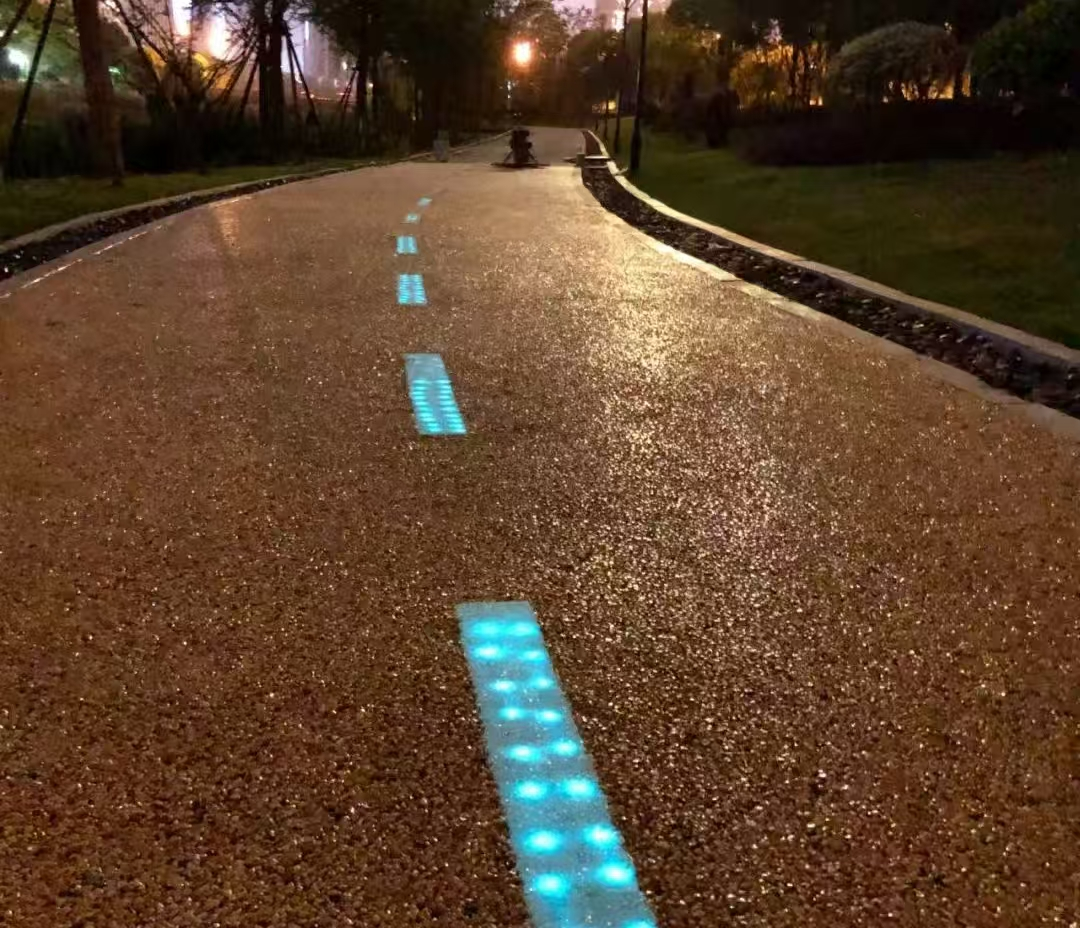 夜间慢跑