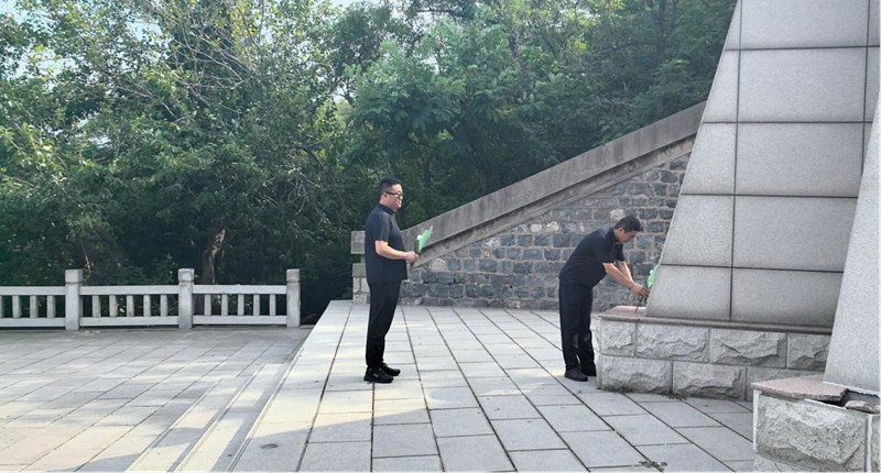 重温誓词守初心   红色铸魂担使命 ——第二、第五分公司赴黑铁山开展“七一”党性教育活动