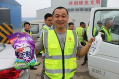 市政工程分公司5.1慰问一线职工